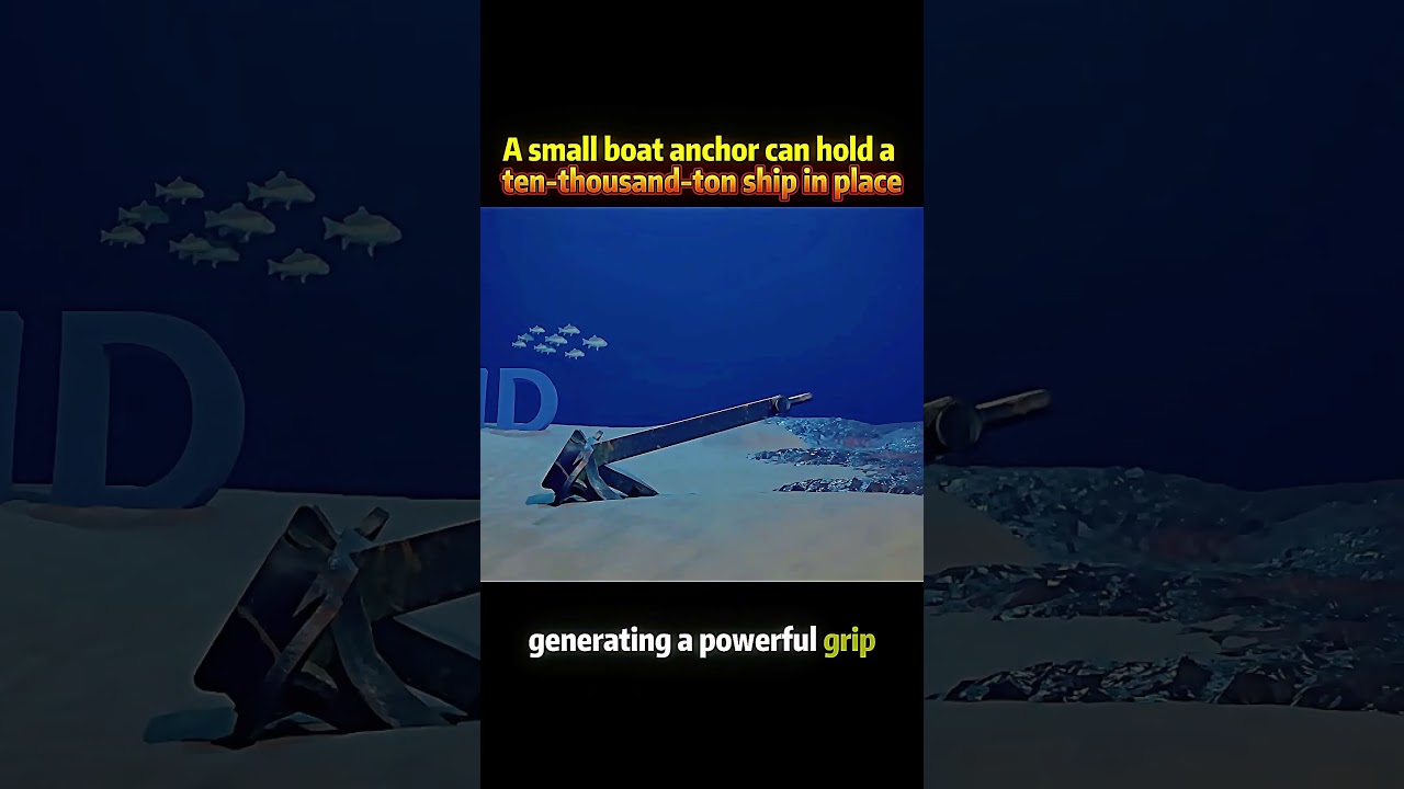 The working principle of the anchor#boat #anchor #knowledge