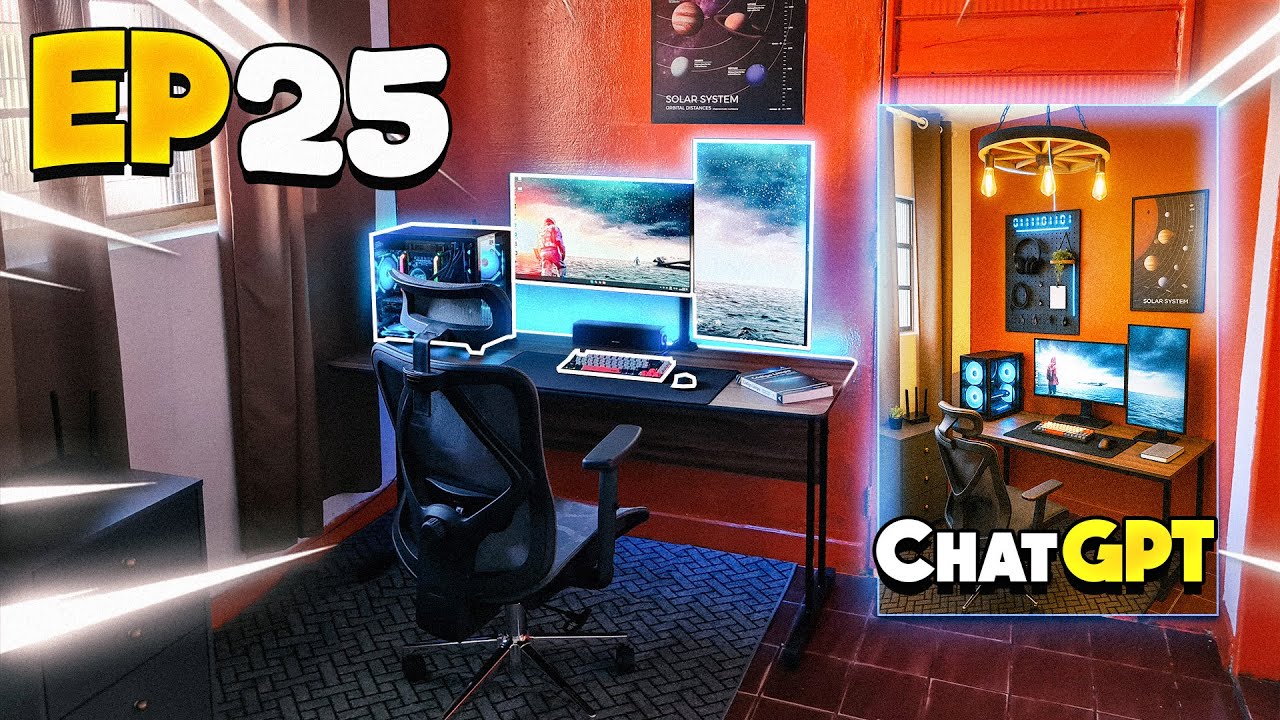 Setup dos inscritos EP25 - MONTOU EXATAMENTE O QUE A IA CRIOU e FICOU TOP!