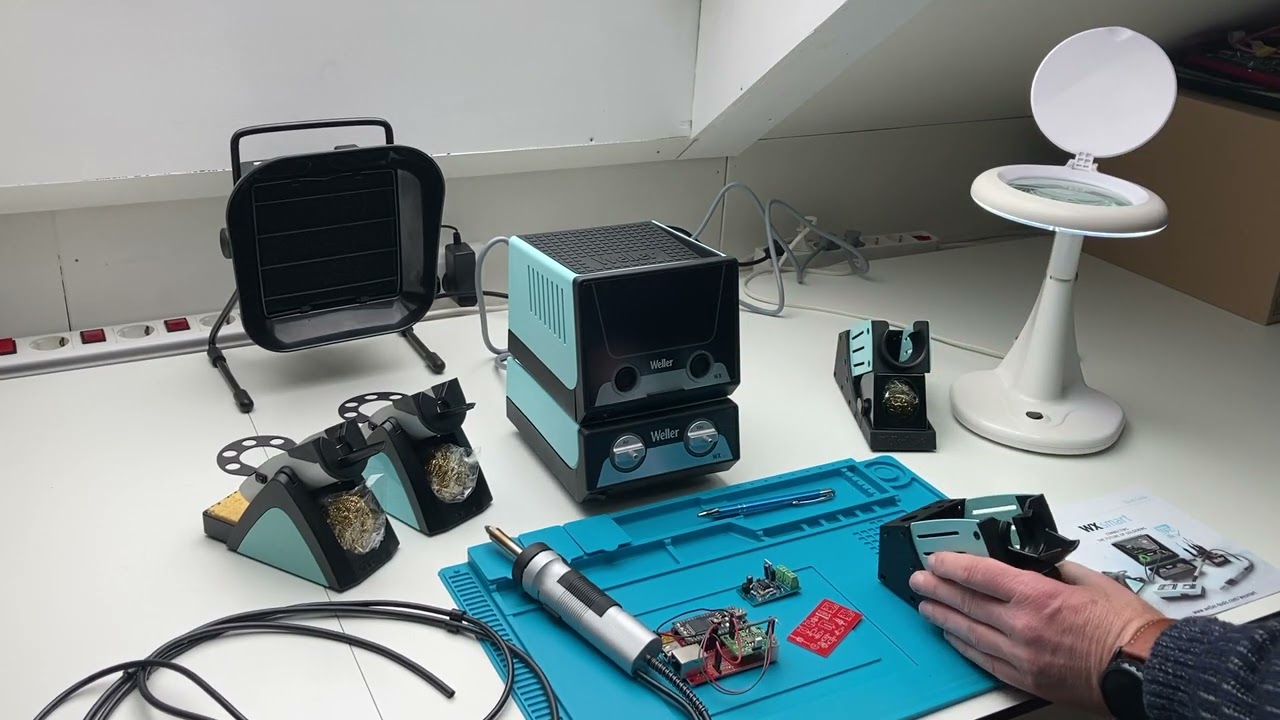 Weller WXsmart soldering kit unboxing