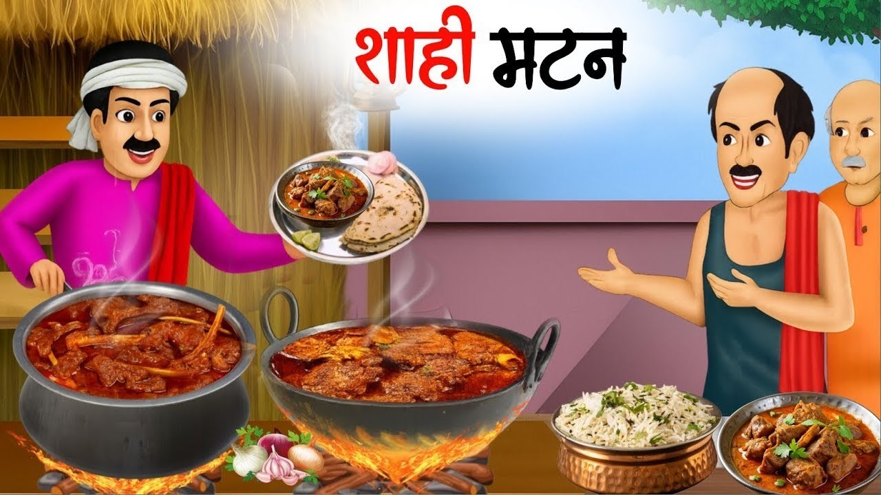 शाही मटन का राज | Shahi mutton ka raj | hindi kahaniyan | hindi story | hindi moral stories |