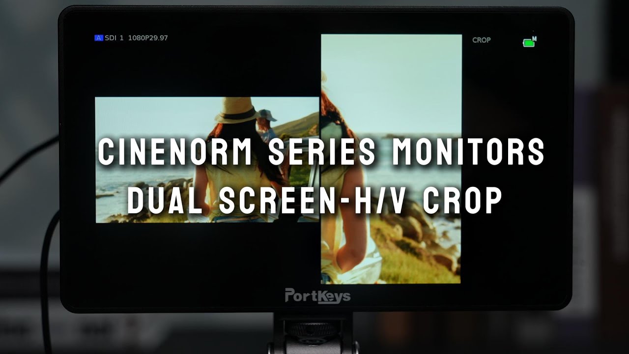 CINENORM OS: Dual Screen—H2V Crop