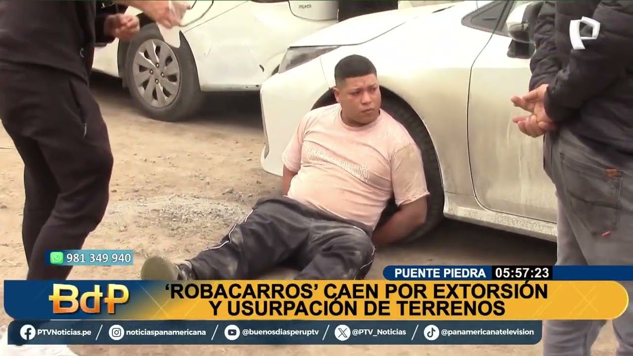 Así cayeron 'Los Norteños' en Puente Piedra: son acusados de extorsión y usurpación de terrenos
