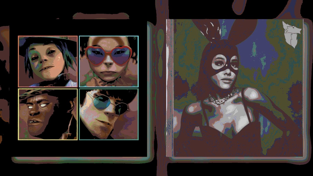 Gorillaz, Ariana Grande - Side To Humanz (feat. Nicki Minaj) [Mashup]