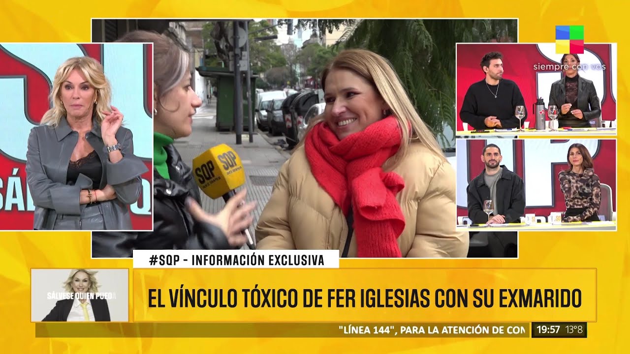 🔴 FERNANDA IGLESIAS VOLVI&Oacute; A DENUNCIAR A SU EXMARIDO POR VIOLENCIA Y MALOS TRATOS