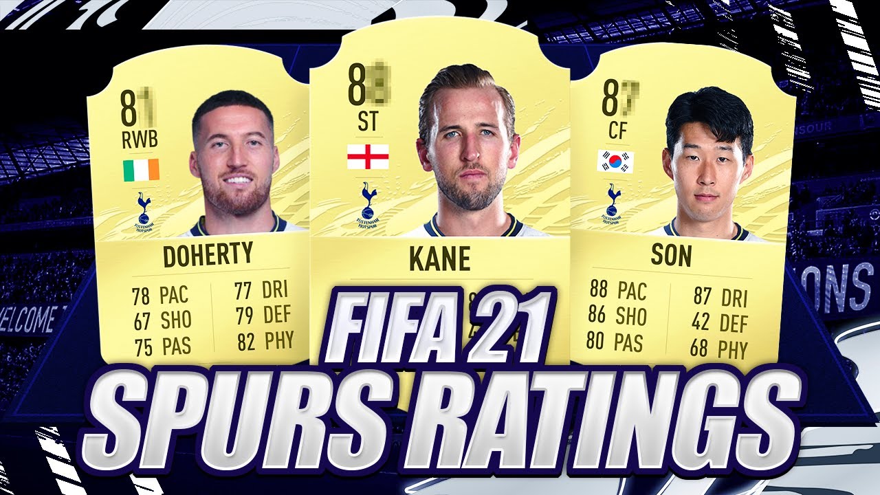 *NEW* FIFA 21 TOTTENHAM PLAYER RATINGS