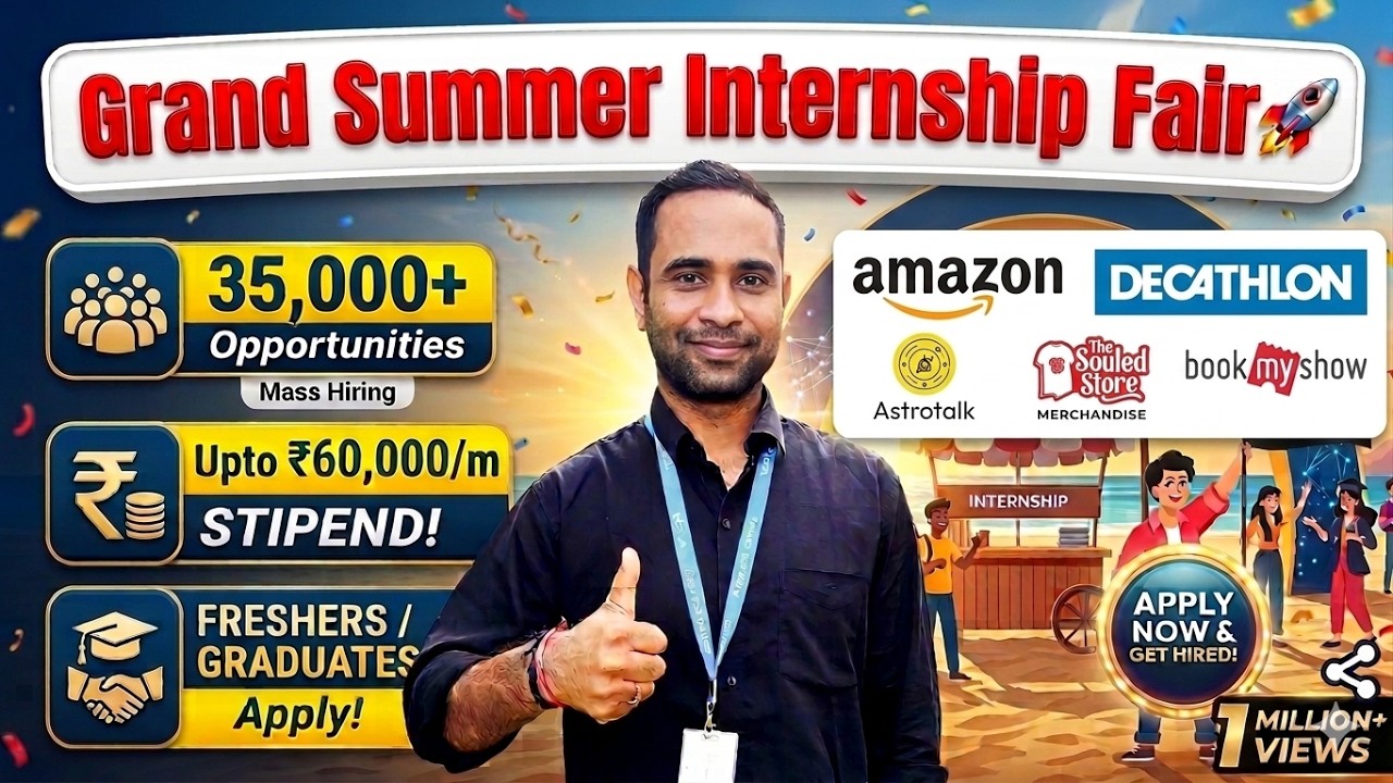 Work From Home | 35,000+ Internship & Job Opportunity | High Paying Stipend upto 60,000/m