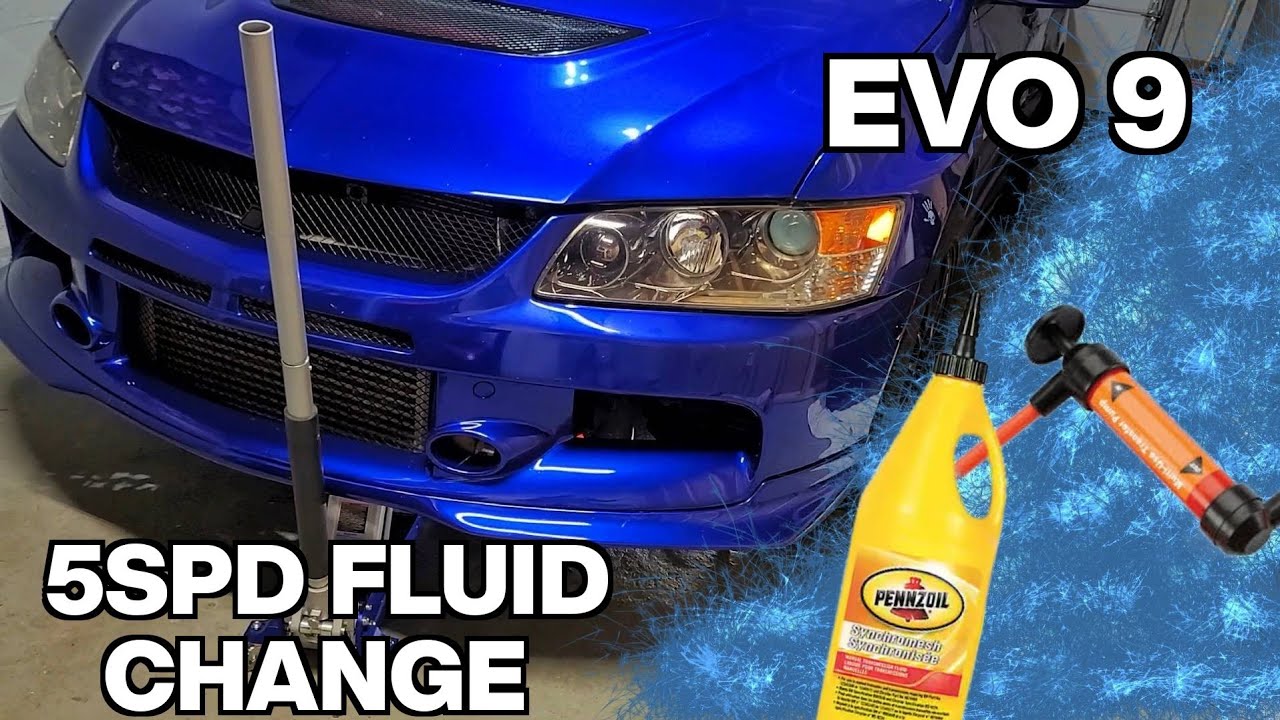 How to Change Transmission Fluid on a Mitsubishi Evolution 9 (Evo IX) 5 speed manual