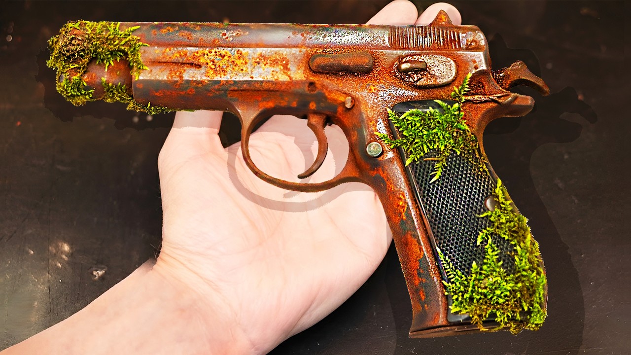Restoring Rusty CZUB 75 Pistol | ASMR Restoration