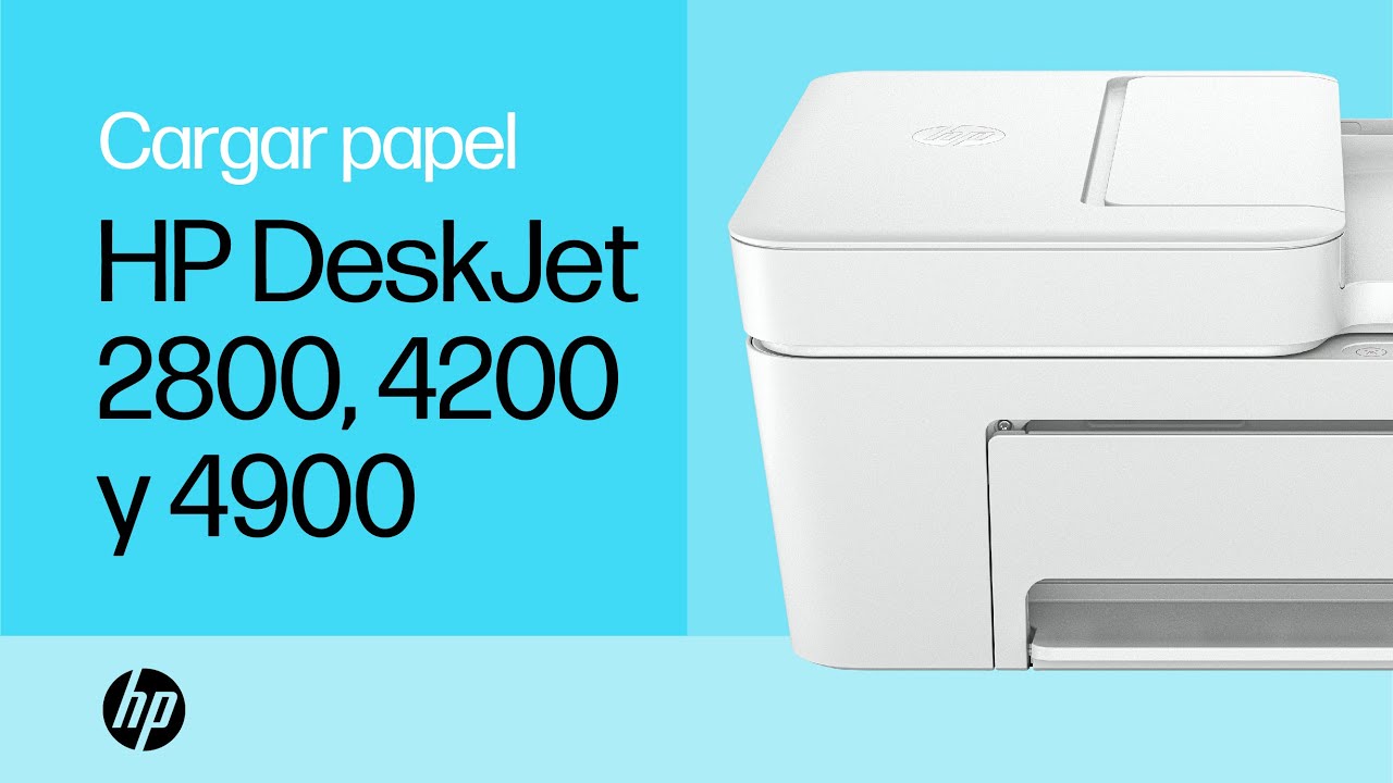 Cargar papel y otros soportes | Impresoras HP DeskJet series 2800, 4200 y 4900 | HP Support