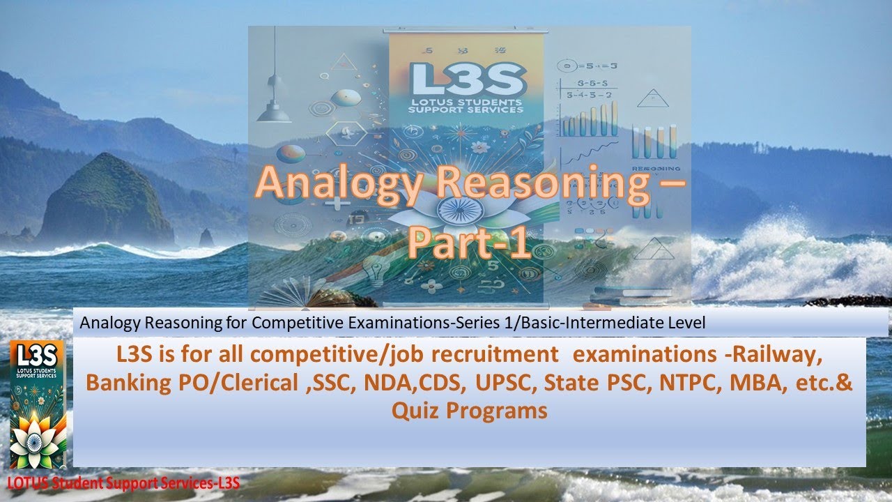 Analogy I Aptitude & Reasoning for SSC,RAILWAYS, CDS,BANKING,UPSC,PSCI Tricks & Practices- Part 1