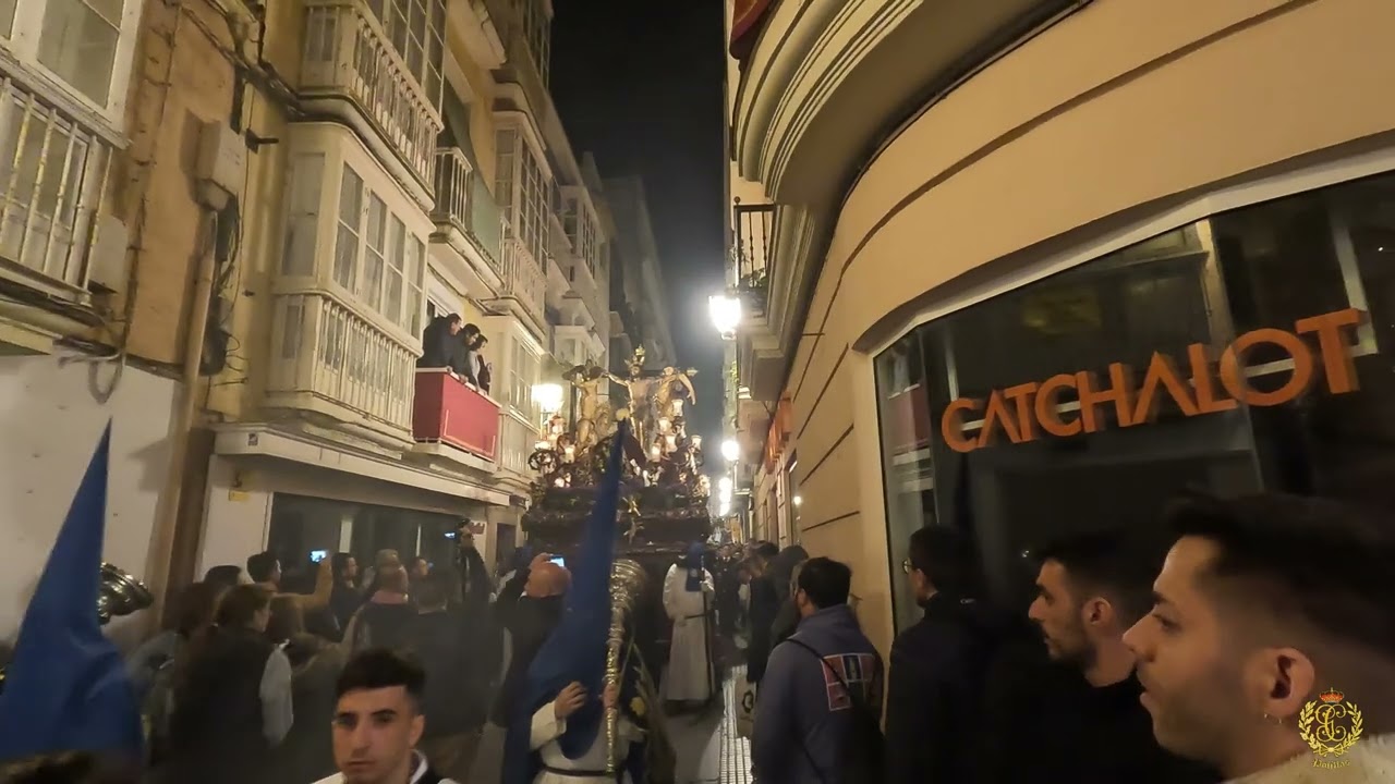Stmo. Cristo del Perdón | C/ San Francisco | Agrupación Musical Polillas | Semana Santa Cádiz 2023
