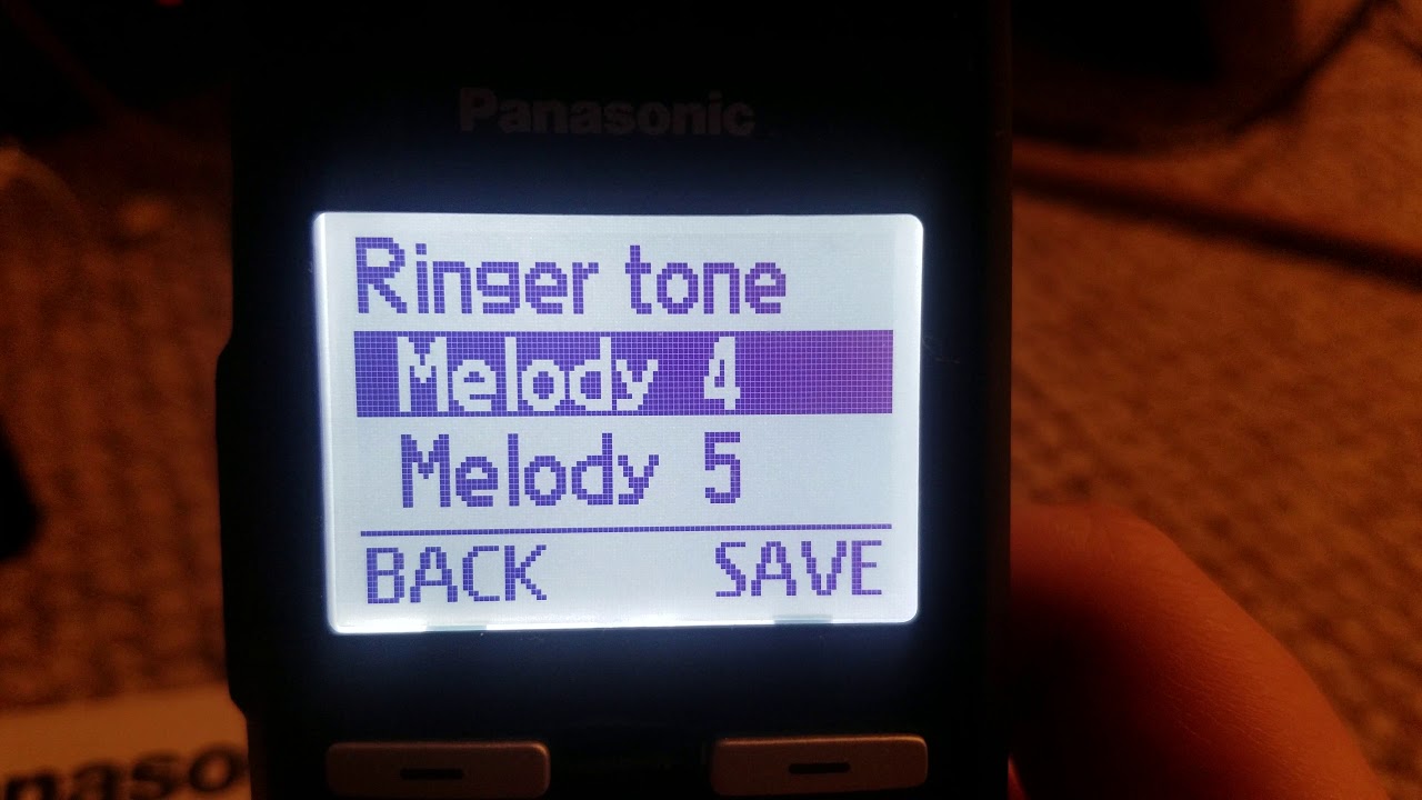 PANASONIC KX-TGE232 Ringtones.