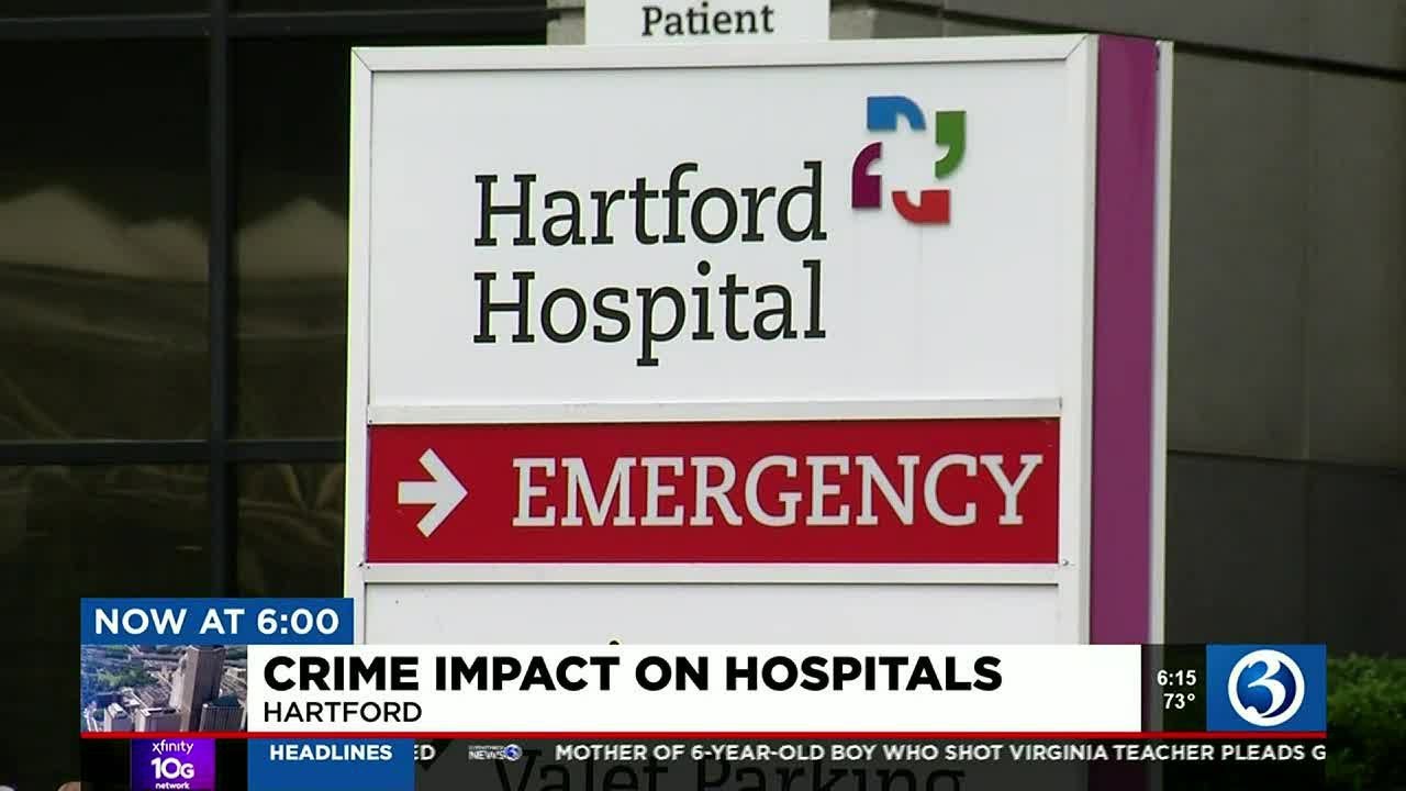 Crime impact on hospitals in Hartford
