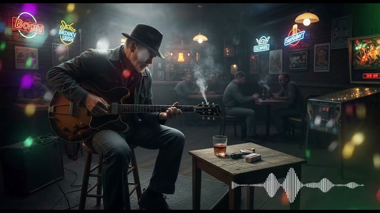 Slow Blues Guitar Instrumental | Chill Blues Music