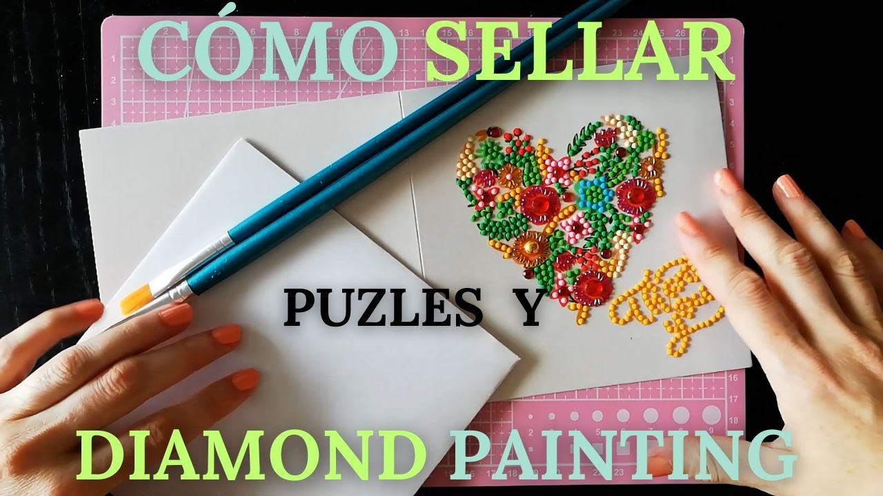 CÓMO SELLAR PROYECTOS DE PINTURA CON DIAMANTES #diamondpainting