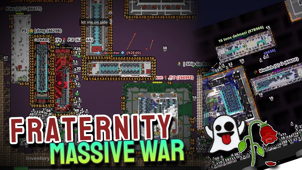 FRATERNITY Destroys in a MASSIVE WAR! | Drednot.io