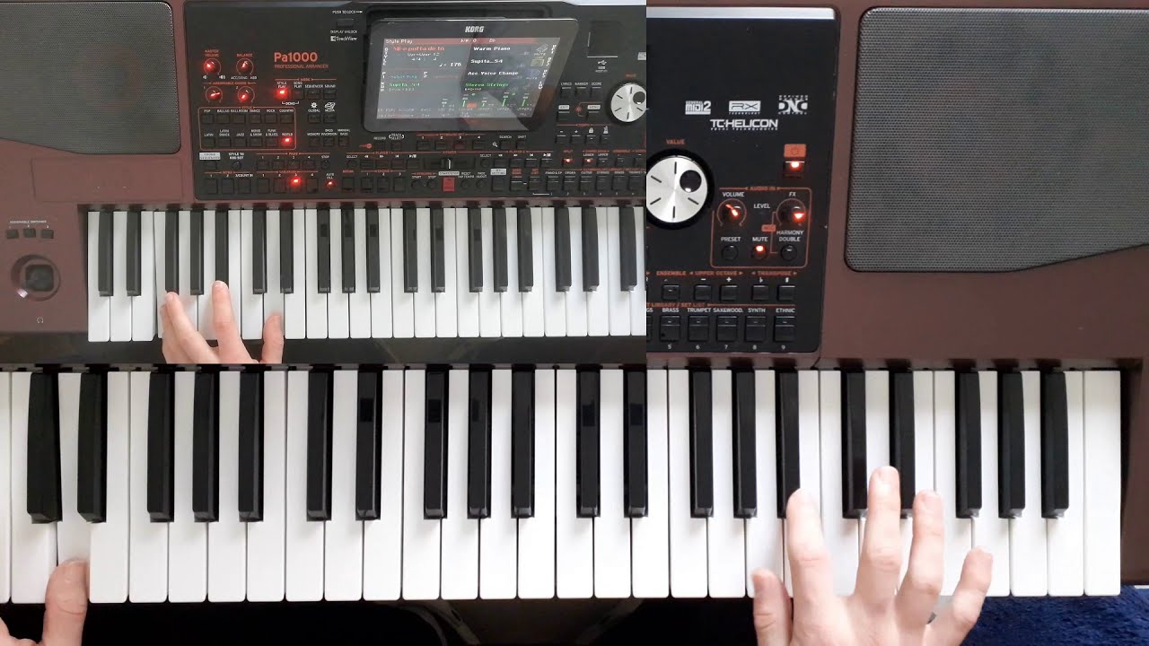 tutorial treambura pamporea korg pa1000