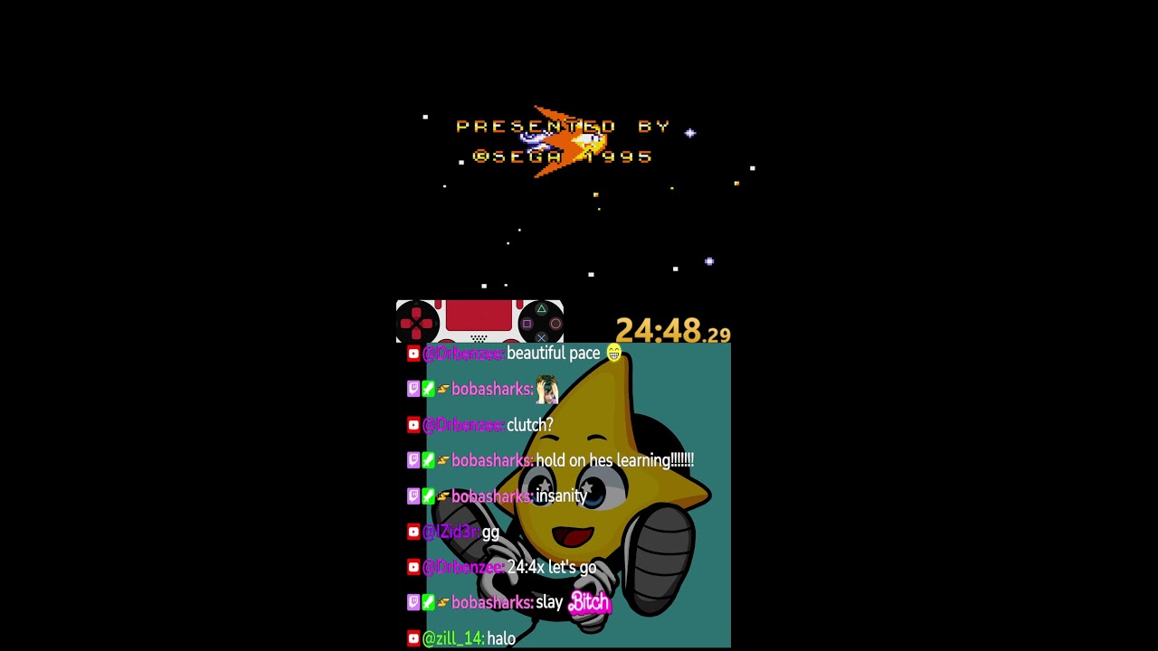 Ristar - Going back to JP Game Gear any% runs after my Improvements
