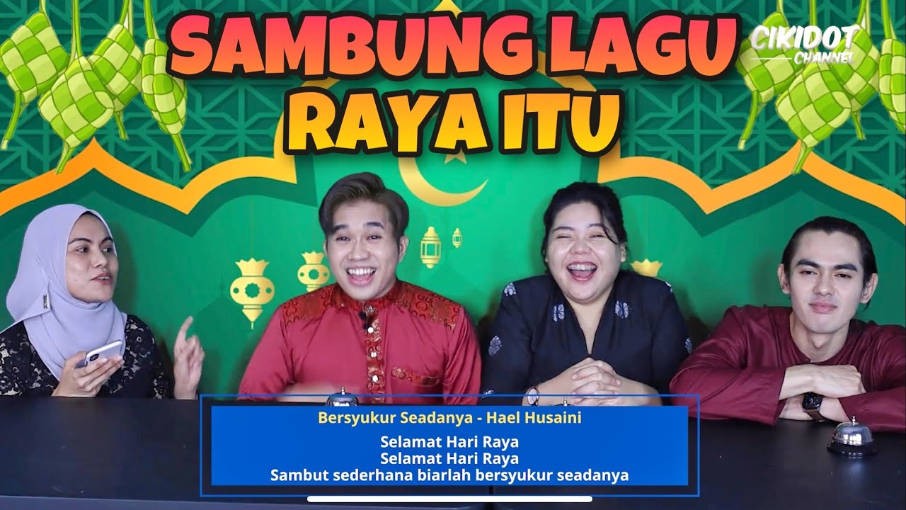 SAMBUNG LAGU RAYA ITU! SUMPAH LAWAK!