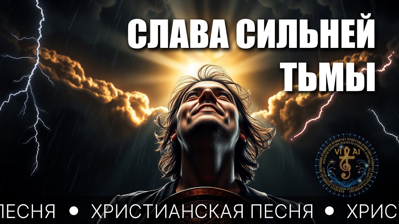 СЛАВА СИЛЬНЕЙ ТЬМЫ – христианская рок-ода о победе Иисуса над смертью и страхом