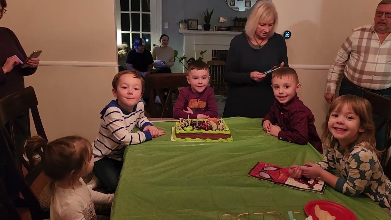 Grant's 6th Birthday