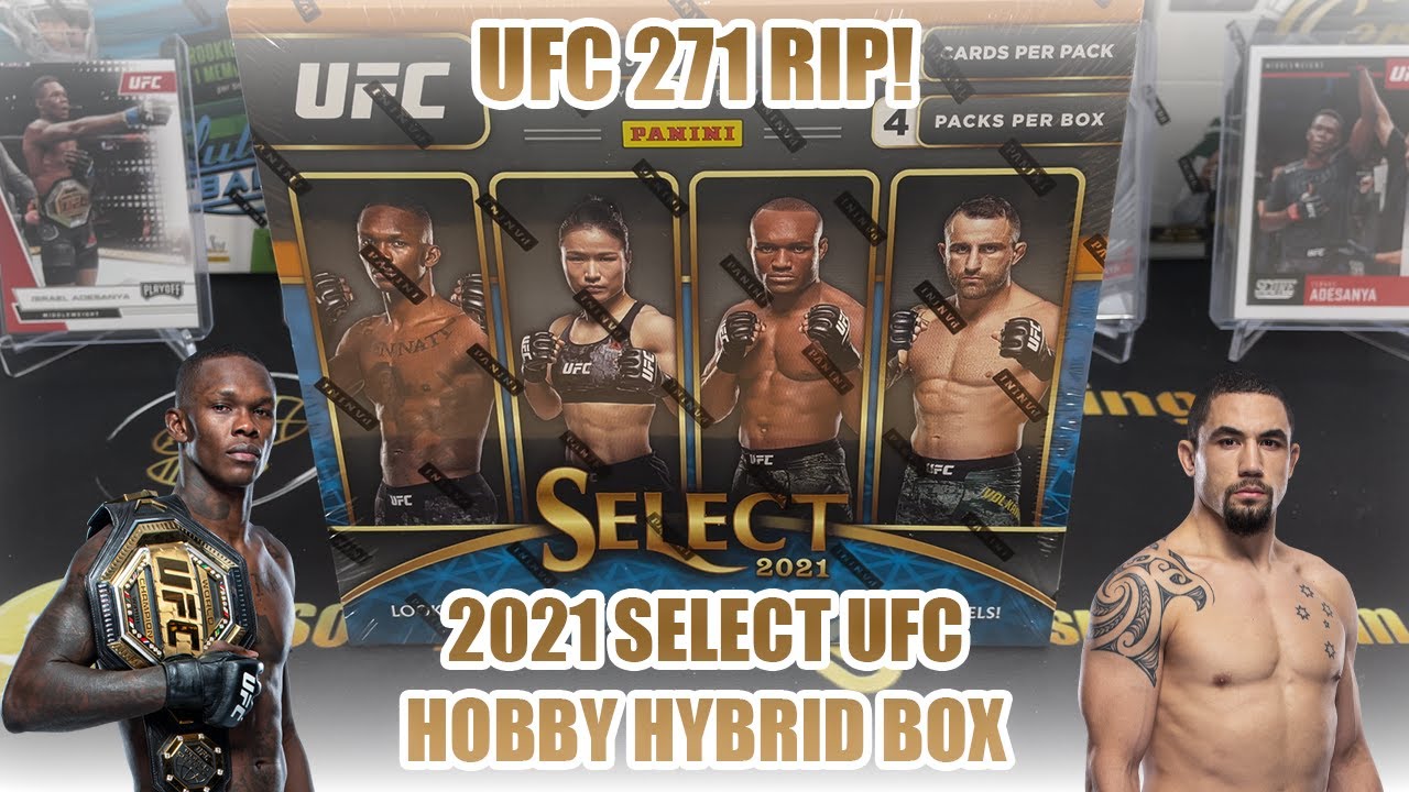 Great Box! 🥊 - 2021 Select UFC Hobby Hybrid Box Opening