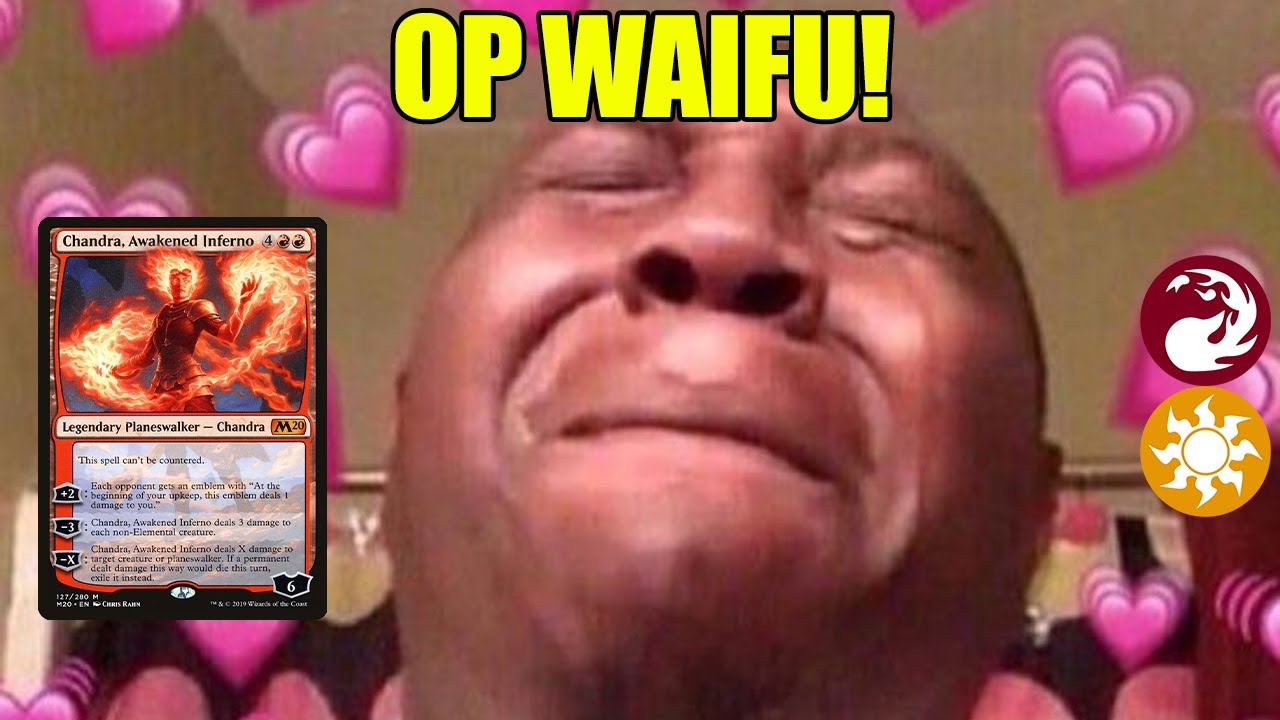 WAIFU DEBUT! 🔴⚪ Chandra, Awakened Inferno | Historic MTG Arena