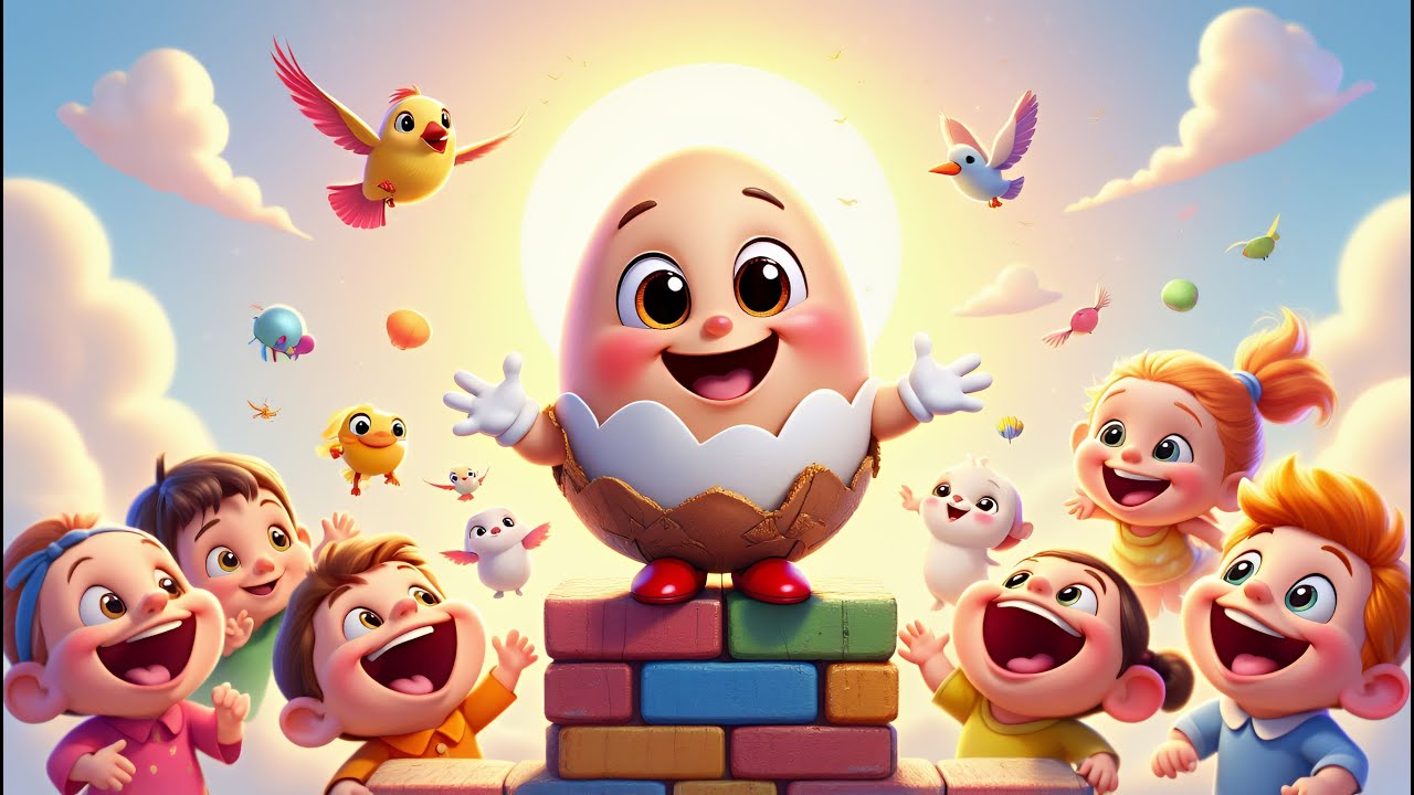 Humpty Dumpty | Nursery Rhymes & Kids Songs | BabyGo Tv