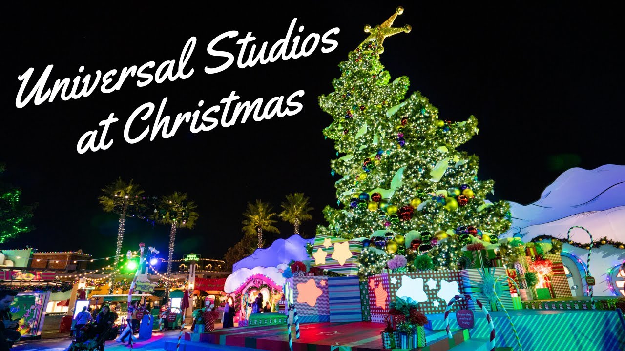 Universal Studios Hollywood at Christmas: Grinchmas, Harry Potter & More