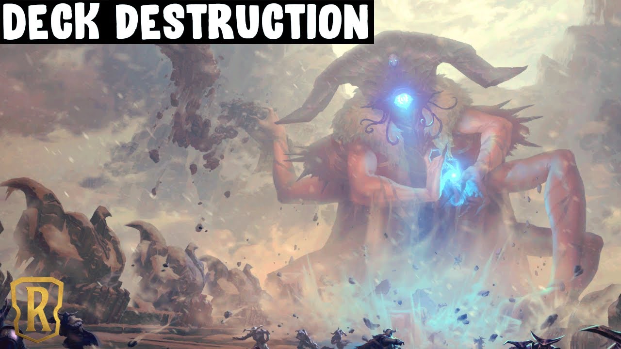 The Watcher OTK Deck Gameplay | Legends of Runeterra | Empires of the Ascended