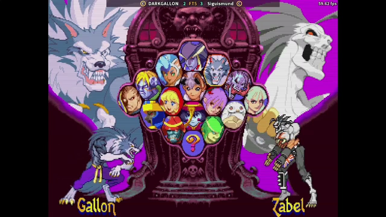 Vampire savior - FT5 - DARKGALLON VS Siguismund -
