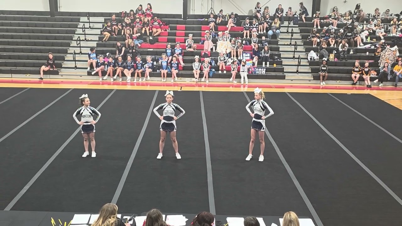 Romney Middle School 7th Grade Jump off at Petersburg Pom Pom Cheer Competition 2026