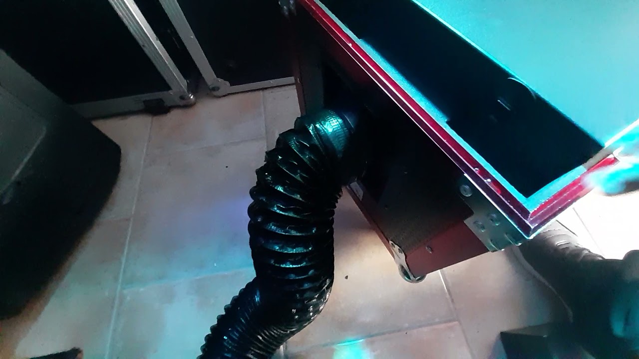 Présentation  de la machine à fumée lourde 2000w