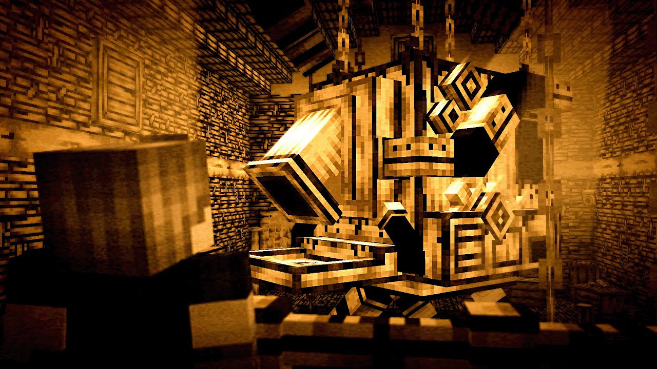 My FRIEND Recreated BENDY in Minecraft!
