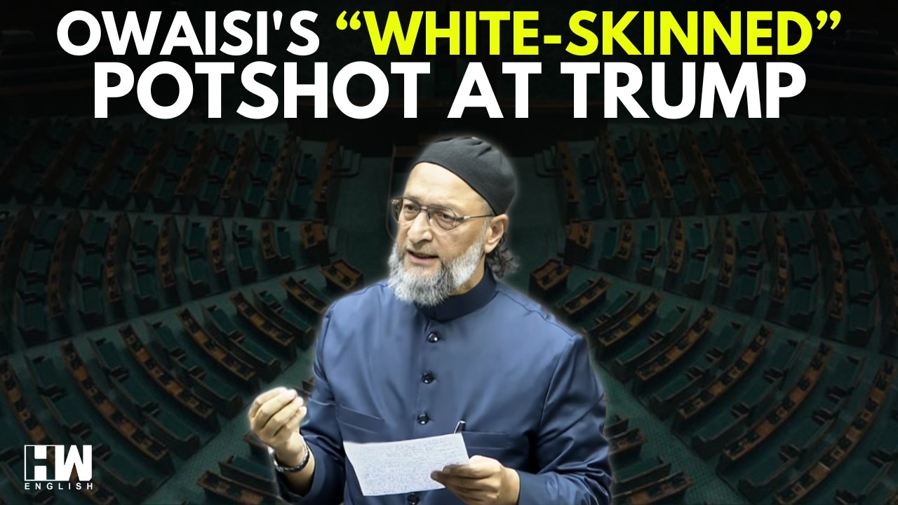 ‘Why Fall Before White Skin?’ Owaisi Questions Govt Over Trump's 'Stop Russia Oil' Diktat To India