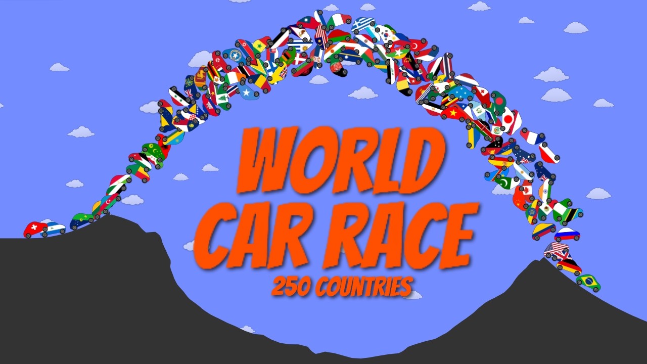 All 250 Countries Enter This Race… Who Wins? 🌍