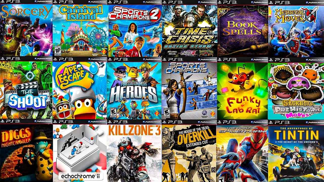 Top 20 Best PS3 MOVE Games (Updated 2026)