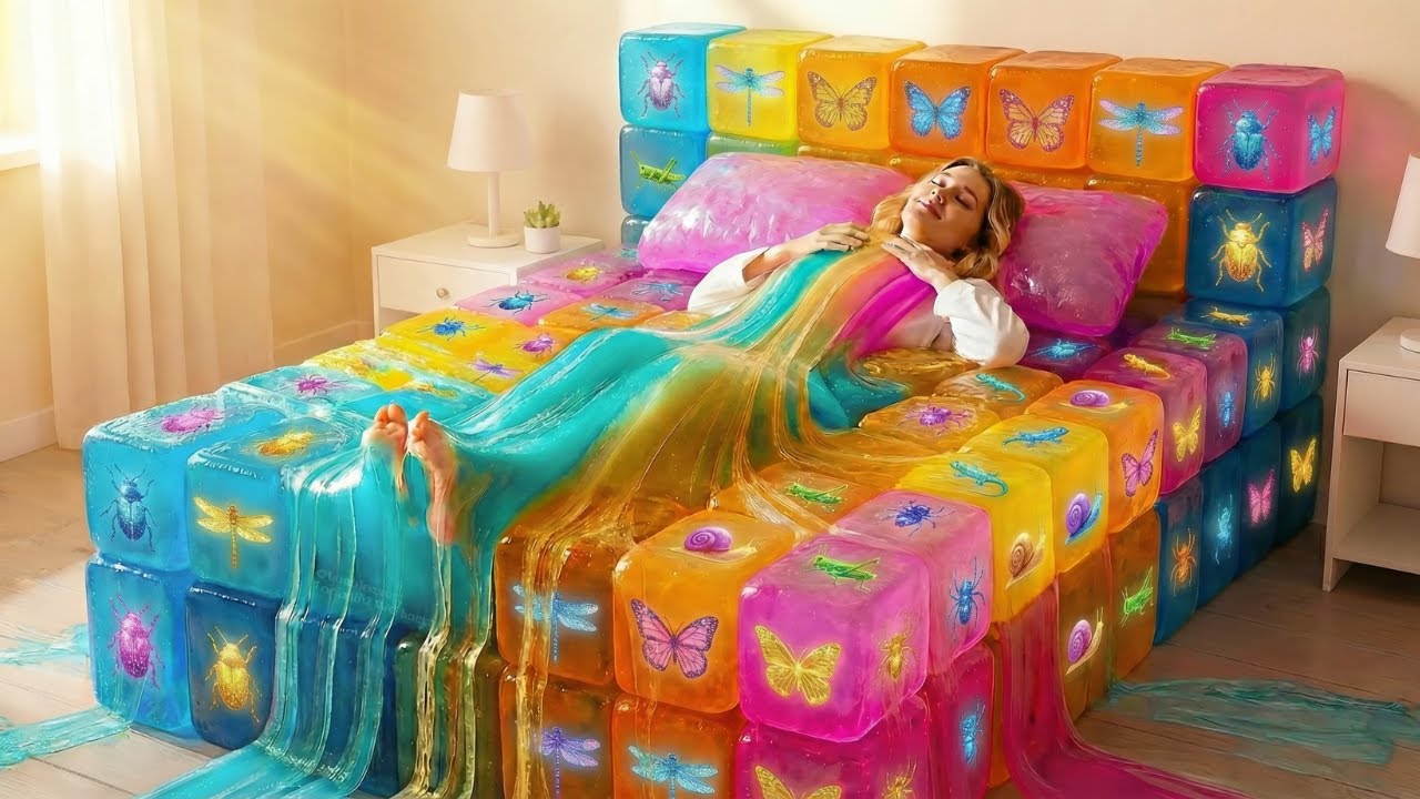 Choose Your Crazy Insect Dream Bed 🛏️🦋 Ultimate Oddly Satisfying AI ASMR Experience