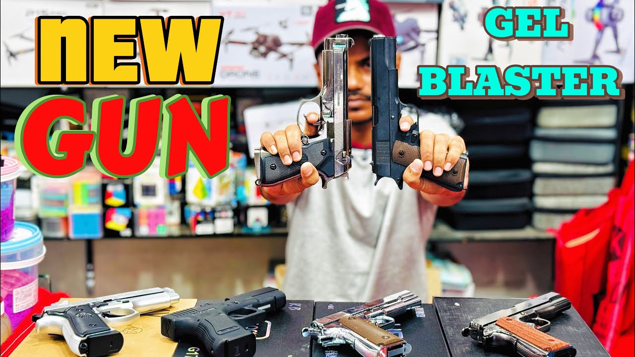 Full Metal Gel Blaster Toy Gun.মেটাল বডি খেলনা পিস্তল।