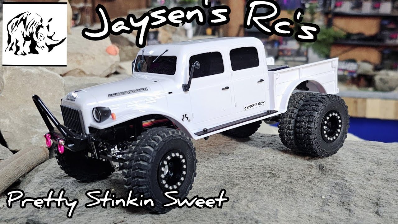 Scx24 Power Wagon (Albino Rhino)