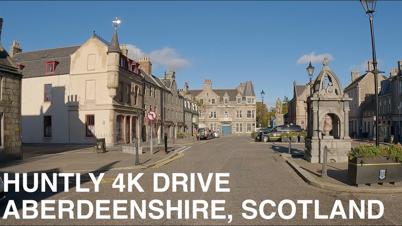 Huntly, Aberdeenshire | 4K Scotland Drive
