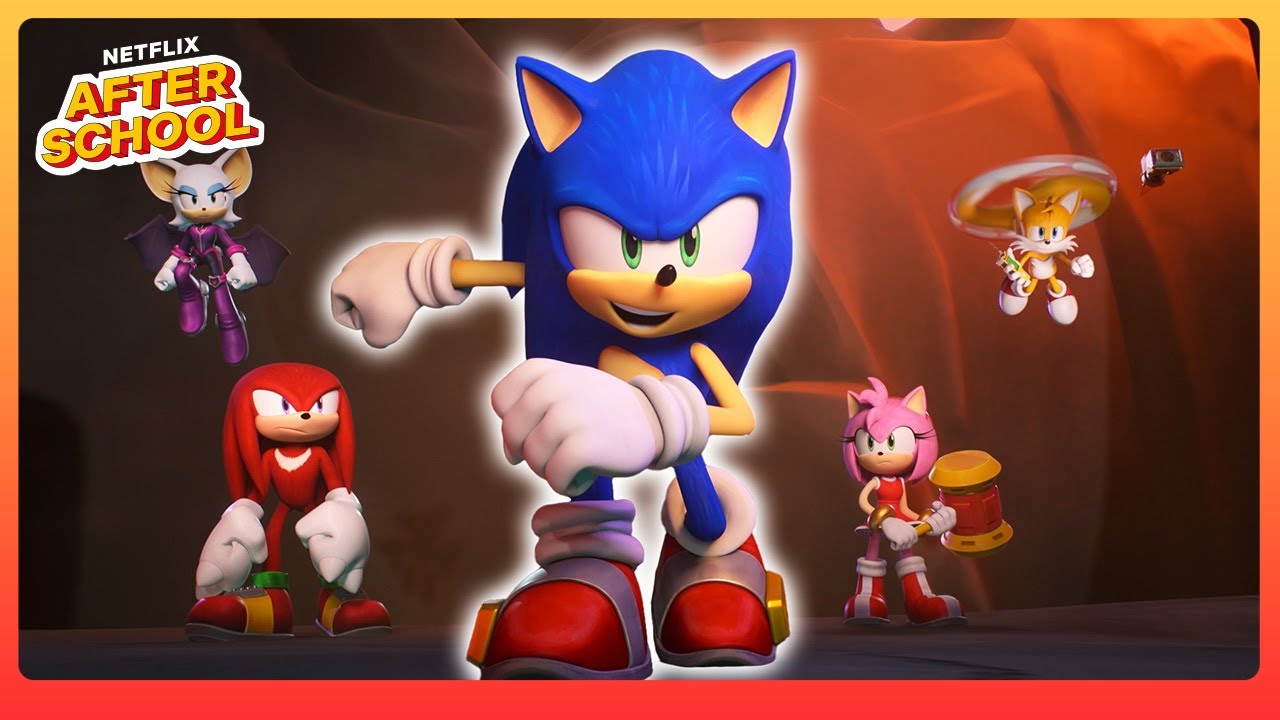 Sonic's Unstoppable Crew 🌀⚡️ Sonic Prime | Netflix Family