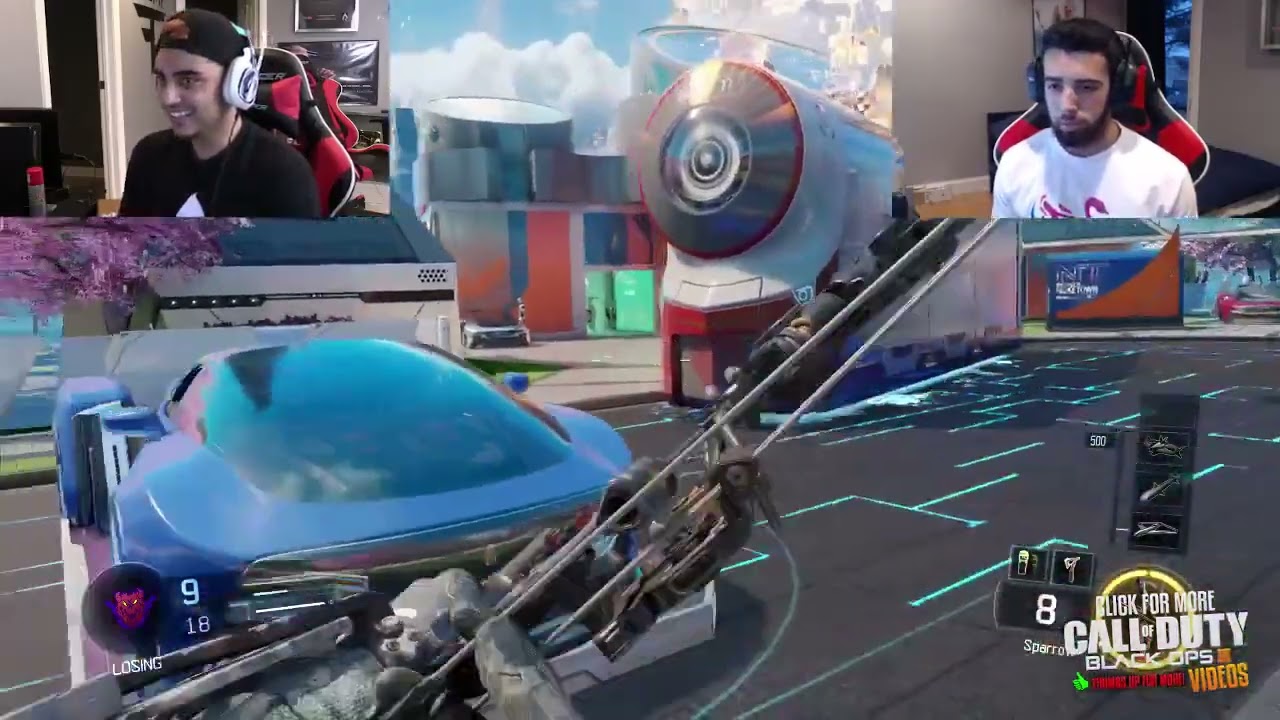 Black Ops 3  1v1 Sniping on Nuk3Town   FaZe Apex vs FaZe Rain