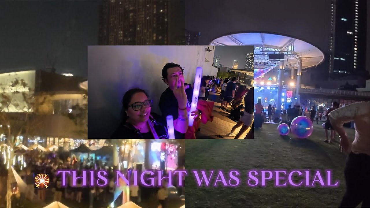 31st Night in Kuala Lumpur 🎉 | Lalaport Late Night Bazaar, Music & New Year Vibes