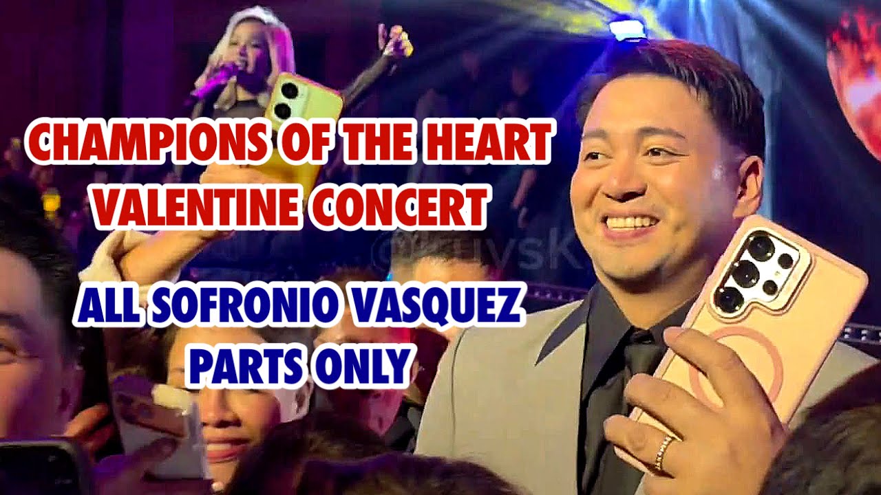 SOFRONIO VASQUEZ PARTS ONLY | CHAMPIONS OF THE HEART VALENTINE SHOW