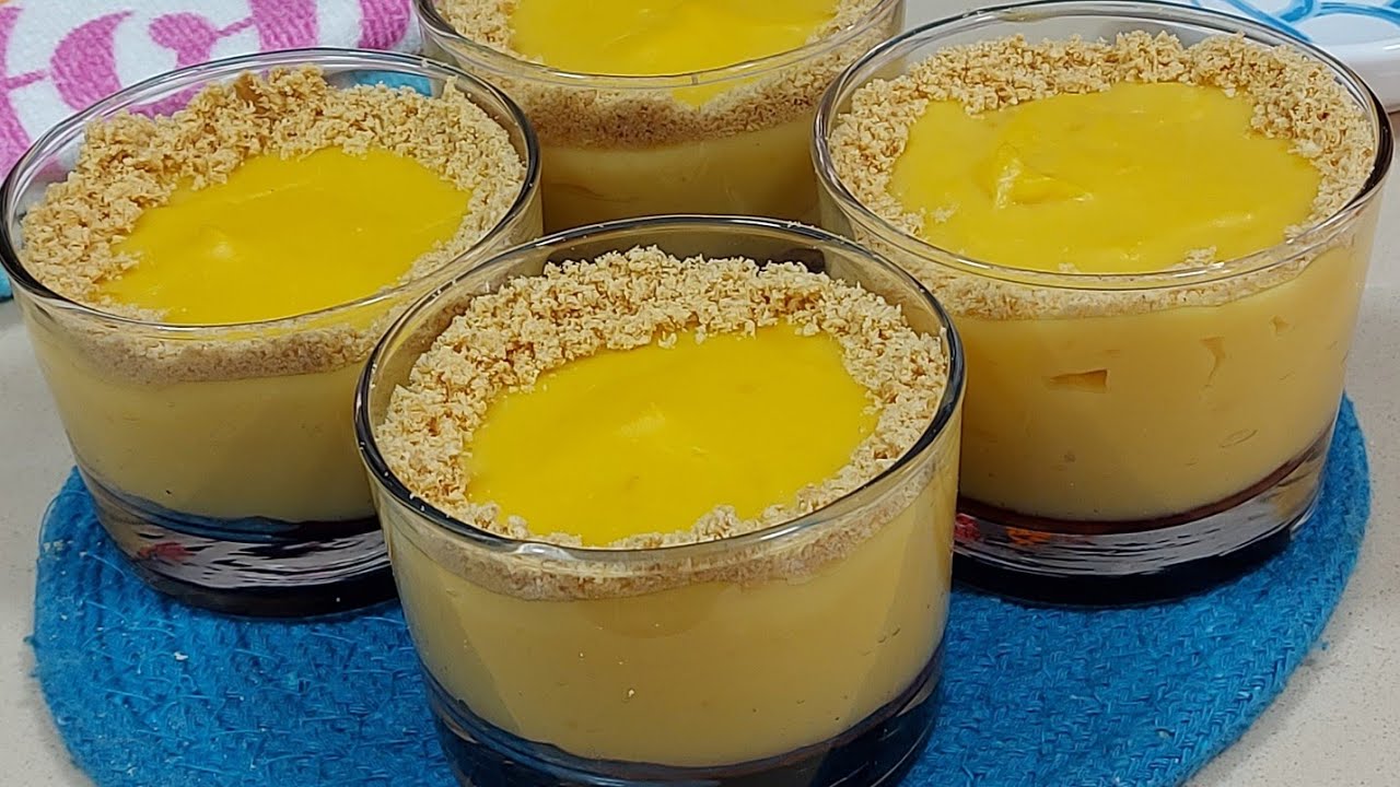 🥄POSTRE FÁCIL EN 3 MINUTOS👌 CREMA CON GALLETAS 😋 // BEATRIZ COCINA