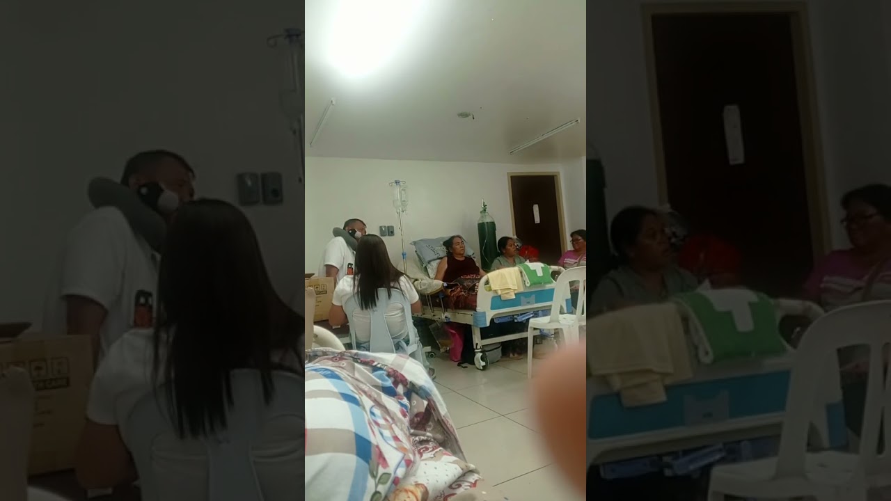 Mga  patient sa provincials hospital nag tabi bahin sa patay nga nabuhi