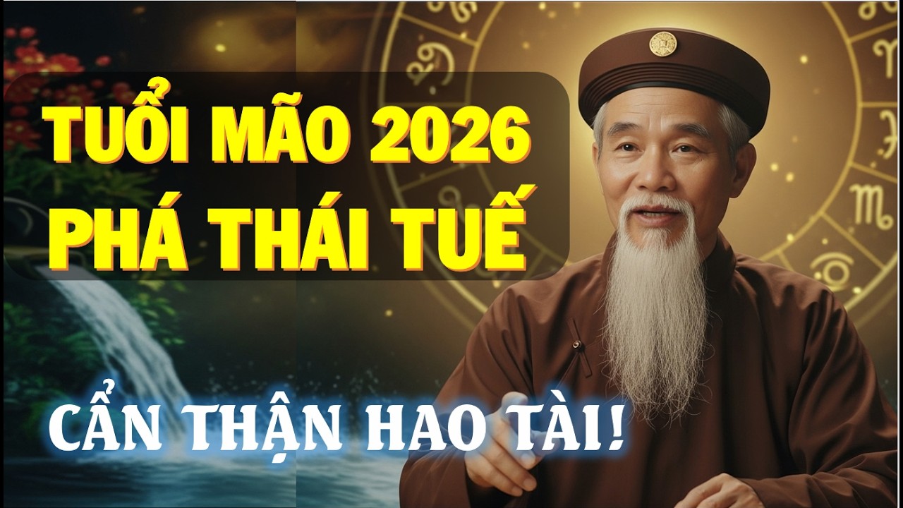 Tuổi Mão 2026 Phá Thái Tuế: Vì Sao Việc Gần Thành Lại Bị Trì Hoãn?