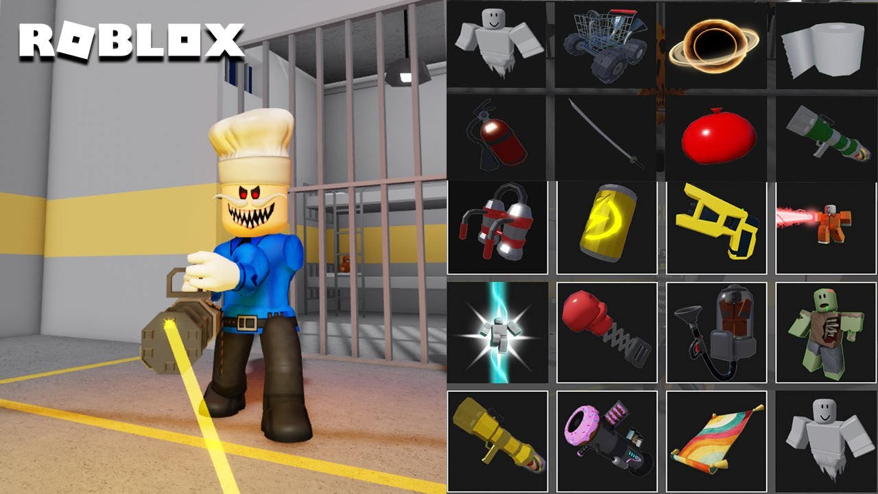 BARRY'S PRISON RUN! HARD MODE!! -  All Items & All Morphs Unlocked!