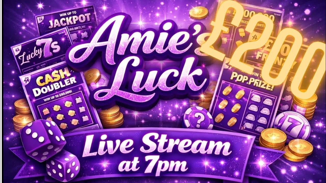 🔴 LIVE NOW! Scratching £200 of Scratch Cards 💰💰 BIG WIN Incoming?! 🤯🍀